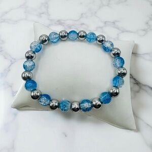 Gradient Glass Beaded Bracelet Style A